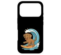Carcasa para iPhone 17 Pro Chesapeake Bay Retriever, Surfista, Divertido Perro, mamá y papá