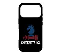 Carcasa para iPhone 17 Pro Chess Checkmate In 3 Knight Defeats King