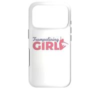 Carcasa para iPhone 17 Pro Chica aficionada al trampolín Trampolín