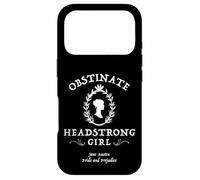 Carcasa para iPhone 17 Pro Chica obstinada testaruda - Orgullo y prejuicio Jane Austen