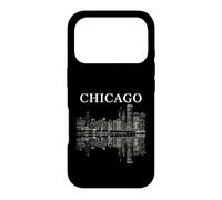 Carcasa para iPhone 17 Pro Chicago Illinois Skyline City Reflection Urban