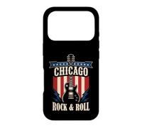 Carcasa para iPhone 17 Pro Chicago Rock and Roll Music City Gráfico
