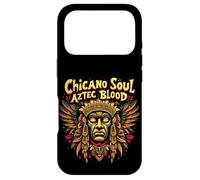Carcasa para iPhone 17 Pro Chicano Soul Azteca Sangre Mexicana Latino Arte