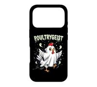 Carcasa para iPhone 17 Pro Chicken Ghost Poultrygeist Halloween Costume Farmer