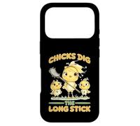 Carcasa para iPhone 17 Pro Chicks Dig The Long Stick Jugador de Lacrosse -