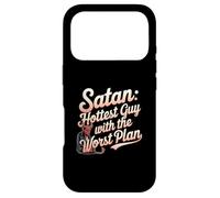 Carcasa para iPhone 17 Pro Chistes Divertidos de Satanás Jesús religioso Cristiano Creyente