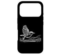 Carcasa para iPhone 17 Pro Chochin Volatil Line Art Ornitólogo