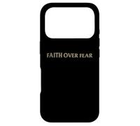 Carcasa para iPhone 17 Pro Christian Faith Over Fear Shirt Men Jesus Religious Shirts