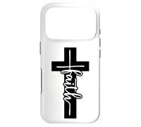 Carcasa para iPhone 17 Pro Christian Inspirational Phone Case - Jesus Cross and Faith