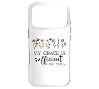 Carcasa para iPhone 17 Pro Christian My Grace is Sufficient You God 2 Corinthians 12 9