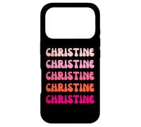 Carcasa para iPhone 17 Pro Christine Retro Stack Design