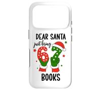Carcasa para iPhone 17 Pro Christmas 6-7 Santa Says 67 Dear Santa Just Bring 6 7 Books