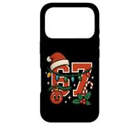Carcasa para iPhone 17 Pro Christmas 67 Meme for Meme Lovers Funny Six Seven for Kids