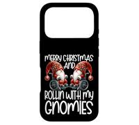 Carcasa para iPhone 17 Pro Christmas GNOME Saying For Senior Citizens Wheelchair Santa