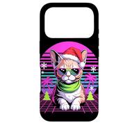 Carcasa para iPhone 17 Pro Christmas Synthwave Devon Rex Sunglasses