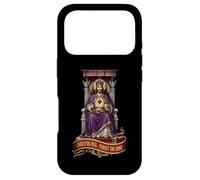 Carcasa para iPhone 17 Pro Christus Vincit Católico Cristo Rey Sagrado Corazón