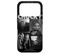 Carcasa para iPhone 17 Pro Chucky and Tiffany Black and White Horror Couple Style