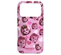 Carcasa para iPhone 17 Pro Chucky and Tiffany Hearts All-Over Print