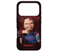 Carcasa para iPhone 17 Pro Chucky He’s Back Classic Good Guy Doll