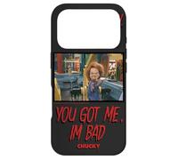 Carcasa para iPhone 17 Pro Chucky You Got Me, I’m Bad