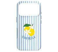 Carcasa para iPhone 17 Pro Ciao Bella Italiano Verano Lindo Limones Costa Amalfitana