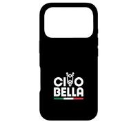 Carcasa para iPhone 17 Pro Ciao Bella Italy Vintage Scooter Graphic Bandera Italiana