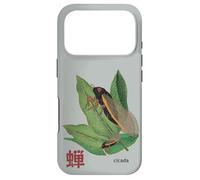 Carcasa para iPhone 17 Pro Cicada Japanese & Anime Fans Insecto De La Cigarra Japonesa