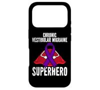 Carcasa para iPhone 17 Pro Cinta Morada de superhéroe Guerrero vestibular crónica