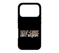 Carcasa para iPhone 17 Pro Cita de Conciencia sobre la Salud Mental El autocuidado no es egoísta