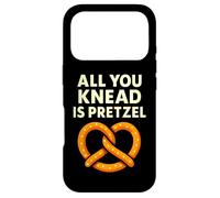 Carcasa para iPhone 17 Pro Cita Divertida de Comida All You Knead Is Pretzel