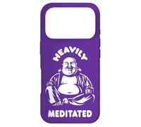 Carcasa para iPhone 17 Pro Cita Divertida de Monje de Buda riendo Muy meditado