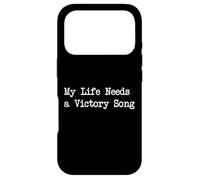 Carcasa para iPhone 17 Pro Cita Divertida de un Jugador de My Life Needs a Victory Song