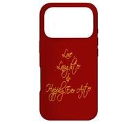 Carcasa para iPhone 17 Pro Cita romántica Love Laughter and Happily Ever After