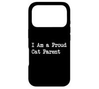 Carcasa para iPhone 17 Pro Citas Divertidas de I Am a Proud Cat Parent