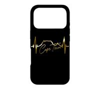 Carcasa para iPhone 17 Pro Ciudad del Cabo Skyline Heartbeat Sudáfrica Montaña Mesa