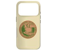 Carcasa para iPhone 17 Pro Civilian Conservation Corps CCC Logo Retro Outdoors 1930s