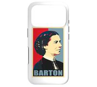Carcasa para iPhone 17 Pro Clara Barton. icónica Mujer Americana.
