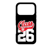 Carcasa para iPhone 17 Pro Clase de 26 Grow with Me Graduate 2026 Estilo Deportivo Oscuro