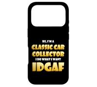 Carcasa para iPhone 17 Pro Classic Car Collector Idgaf Costume For Rare Car Collections