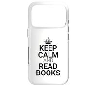 Carcasa para iPhone 17 Pro Classic Keep Calm and Read Books - Book Lover Reader