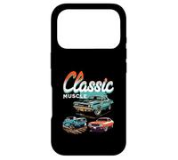 Carcasa para iPhone 17 Pro Classic Muscle Cars Retro American Vintage Car Guy Hombres Mujeres