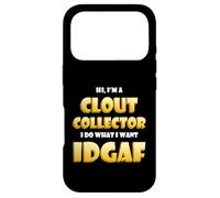 Carcasa para iPhone 17 Pro Clout Collector Idgaf Dank Meme Costume For Respect Clout