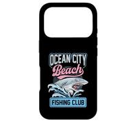 Carcasa para iPhone 17 Pro Club de Pesca Ocean City Beach Shark Maryland