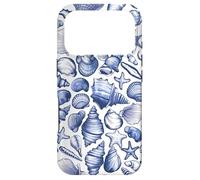 Carcasa para iPhone 17 Pro Coastal Beach Summer Ocean Seashell Blue Aesthetic