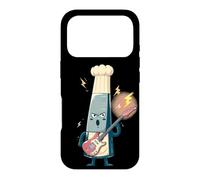 Carcasa para iPhone 17 Pro Cocinero Divertido con Guitarra eléctrica para Amantes del Rock y la Cocina