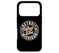 Carcasa para iPhone 17 Pro Código de Área 313 | What Up Doe Vintage Detroit Michigan