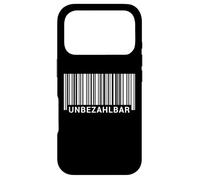 Carcasa para iPhone 17 Pro Código de Barras inestimable.
