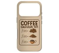 Carcasa para iPhone 17 Pro Coffee Calculus 101 F(x) - Matemático Divertido Maestro de matemáticas