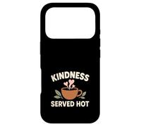 Carcasa para iPhone 17 Pro Coffee Lover Kindness Club Mensaje Positivo Cafeína Gráfico
