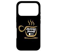 Carcasa para iPhone 17 Pro Coffee Recharge Yourself Funny Cafeine Baristas Coffee Lover